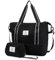 Arxus Reisetasche Erweiterbar mit Kulturbeutel, Faltbare Handgepäck Tasche Weekender Reisetaschen Sporttasche für Damen Herren zum Reisen Flugzeug Gym Camping 25L-35L