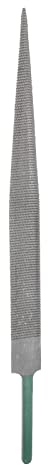 sourcing map Bois Dur Lime 12 Haute Carbone Acier Durci Fine Dents Travail du Bois Main Râpe pour Sculpture