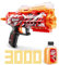 XSHOT Hyper Gel Stinger Blaster, Manual Prime Gel Blaster & 3000 Hyper Gel Balls, 250 Gel Capacity, Goggles, 14+ Years by ZURU (1 Blaster with 3000 Hyper Gel Balls)