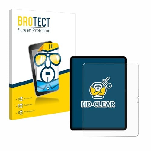 brotect Pellicola Protettiva per Apple iPad Air 13 M2 2024 | Chiara Protezione Schermo Made in Germany Trasparente Anti-Impronte