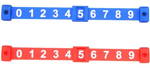 Btgghytr 2 Stück Fußball Airhockey Scoring Zähler Tischfußball Zähler Interaktives Tischfußball Ergebnis