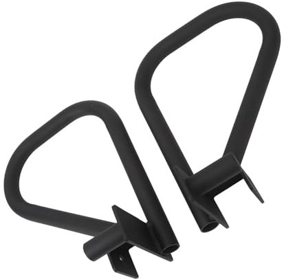 HELEVIA Fitness-Dip-Bar-Aufsätze Power Cage Squat Rack, Eisen-Dip-Bar, Muti-Grip-Griffe Krafttraining