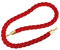 KONTONTY 1stück Sicherheitslanyard Für Absperrungen Langlebiges Rotes Seil Für Barrieren Einfach Zu Installierendes Lanyard Für Hotel Bank Und Veranstaltungen