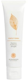 Maschera Viso Purificante alle Argille Naturali, Astringe e riequilibra il sebo, rimuove Punti Neri e Impurità, Formula Lenitiva e Rinfrescante, 100 ml