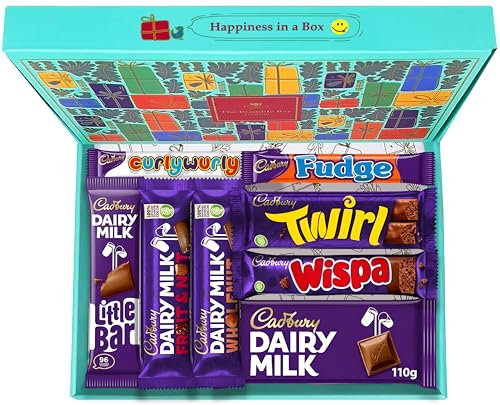 Chocolate Gift Hamper Box Set for Dairy Milk Selections, Get Well Soon, Ideal for Christmas, Birthday, Sweet Treats for Kids