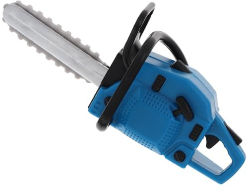 IMIKEYA Mini-kettensägenmäher Für Puppenhäuser Winziger Miniatur-mäher Hochwertiges PVC-Material Als Gartengerät-Modell Für Mini-häuser Kompakt Und Realistisch Für