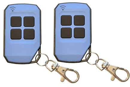 AG MATIC Telecomando per garage per DEA GT2, GT4/MIO TR2, TR4/MIO TR2N, TR4N, GENIE 273/GENIE 273L/GOLD 288/GOLD 289, codice di rotolamento 433,92 MHz (confezione da 2)