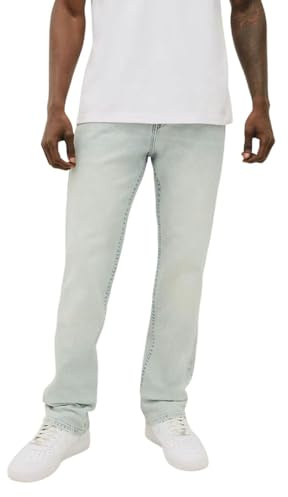 True Religion Ricky SN Flap Straight Jeans Herren Drover Light Wash 32/34