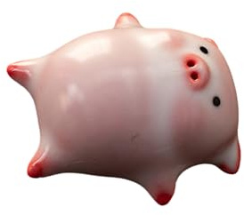 Chevnzev Inneren Keramik Wasserbecher Schweine Figur Keramik Teetanden Spucke Blase Unter Boden Lustige Teetassen Für Frauen Herren Versteckt Innenschiff