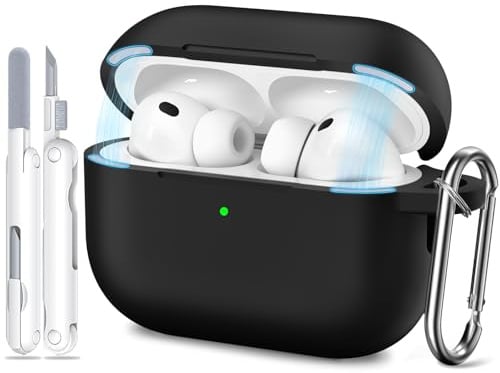 TNSNK für AirPods Pro 3 Hülle, C-M-Black