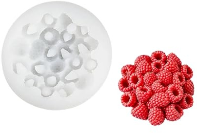 Molde de silicona de frambuesa moldeado para panaderos profesionales y moldes hechos a mano con revestimiento antiadherente