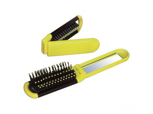 Relags Klappbürste - schwarz, 11 x 4,2 x 2,2 cm