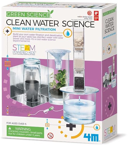 4M Green Science Clean Water Science,Black