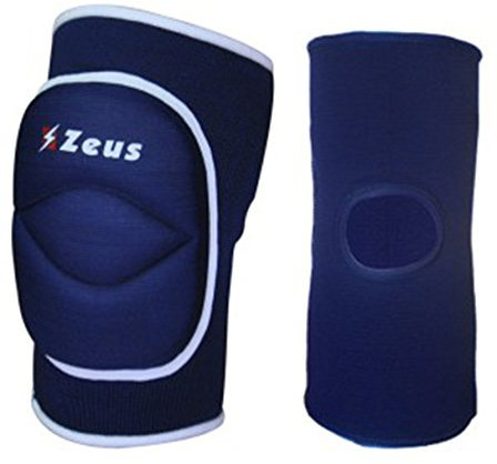 Zeus Ginocchiere da Pallavolo Blu Senior