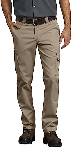 Dickies, Homme, PANTALON CARGO STRETCH MÉCANIQUE COUPE SLIM, SABLE DU DÉSERT, 34W / 30L