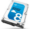 Seagate Enterprise NAS HDD - 8 TB - interne Festplatte, ST8000NE0001 (3,5 Zoll), 7200rpm, 256 MB Cache, SATA III für NAS-Betrieb