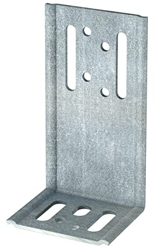 Alberts 330422 Winkelverbinder | sendzimirverzinkt | 53 x 118 x 66 mm