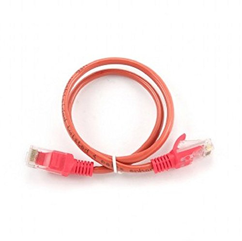 iggual igg310861 1.5 m CAT5E U/UTP (UTP) rot Netzwerk-Kabel – Netzwerk-Kabel (RJ-45, RJ-45, männlich/männlich, Gold, CAT5e, U/UTP (UTP))