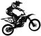 Motor-Racing Wandaufkleber Abnehmbare PVC Kunst Wandabziehbild Dirt Bike Mural Home Wohnzimmer Schlafzimmer Boys Room Dekoration