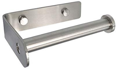 Lofekea Toilettenpapierhalter zur Wandmontage, Edelstahl, Handtuchhalter, rostfrei, gebürstete Oberfläche