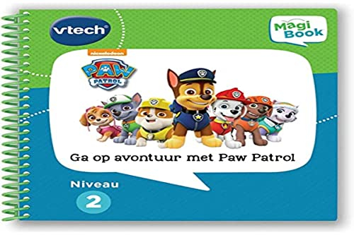 VTech MagiBook Paw Patrol – Lernspiele (mehrfarbig, Junge/Mädchen, 3 Jahre), 6 Jahre (Niederländisch), Papier