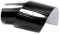 Rapid Teck® 13,14€/m² Carbon-Folie Serie 560z 5D Carbon schwarz Glanz/Hochglanz Autofolie selbstklebend Luftkanal