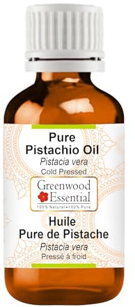 Greenwood Essential Pur Pistache Huile (Pistacia vera) Naturel Thérapeutique Grade Pressé à froid 30ml (1 oz)