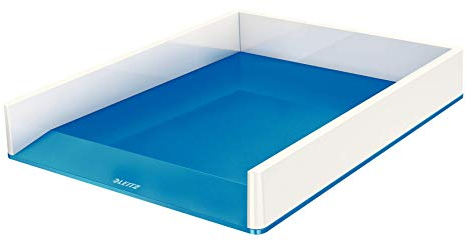 Leitz, A4 Briefablage Wow (Blau, 8 Stück)