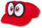 MAPLECOS Super Odyssey Red Hat 3D Erhöhte Augen Cappy Cap, Rot/Ausflug, einfarbig (Getaway Solids), Medium