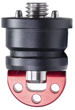 IFOOTAGE Spider Crab Quick Release Adapter, Magic Arm Quick Release Mount Adapter mit 1/4 Zoll 3/8 Zoll Schraube für LED-Lichter, Mikrofone, Monitore, Videokameras