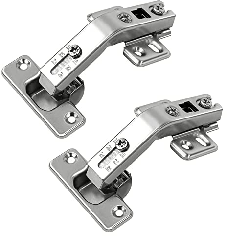 Bisagras de gabinete, 1 par de bisagras perezosas de 135 grados Susan panel de puerta plegable, bisagras de Gabinete de cocina, bisagras de puerta de Gabinete de esquina