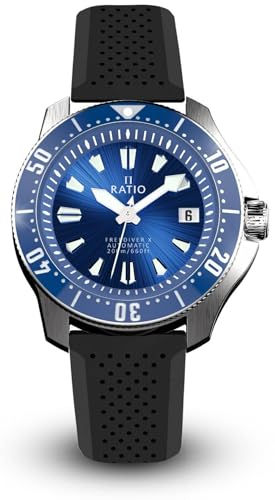 RATIO FreeDiver X Ocean Blue with Blue Ceramic Inlay Automatic RTX003 200M