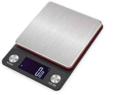 NOALED Bilance elettroniche da Cucina di precisione, bilance per Alimenti Impermeabili in Acciaio Inossidabile, Display ad Alta Definizione, Design appendibile
