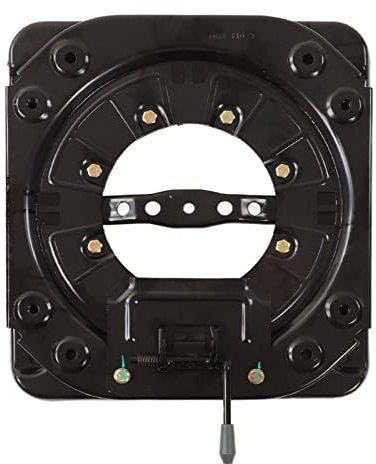 Sitzdrehbasis – 360 Grad Drehbare Stahlplatten-Drehsitzbasis Mit 130 Kg Tragfähigkeit, Drehbare Sitzteile Für Wohnmobil, Wohnmobil, Boot, Bus, 4 Feststellgetriebe