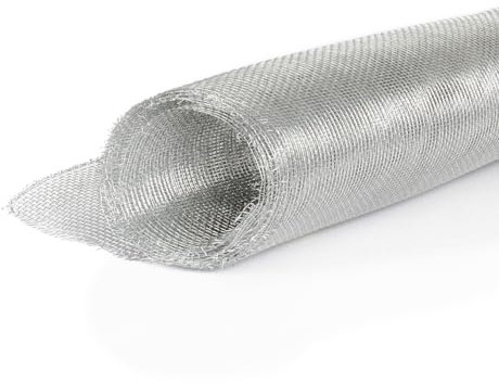 Rollo de tela de mosquitero resistente antiinsectos rígido de aluminio, protección para mascotas, gatos, perros. (1,40 x 10 m)