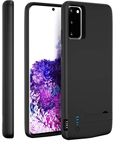 Battery Case for Galaxy S20, 5000mAh Rechargeable Batteri Charging Cases for Samsung Galaxy S20 External Backup Power Bank Charger Cover,Extended Your Phone Life