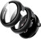 JETech Cover con Pellicola Protettiva per Google Pixel Watch 3/2/1 41mm, Integrato 9H Vetro Temperato Film PC Rigido Piena Copertura Custodia, 2 Pezzi (Nero/Nero)