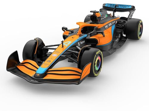 CMJ RC Cars Modellino in Metallo - Auto Diecast 1/24 Scala 2022 McLaren F1 MMCL36 - Replica Ufficiale Emilia Romagna GP in Metallo per Esposizione F1