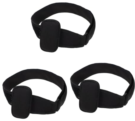 ibasenice 3piezas Mic Belt Transmitter Waist Bag para Almacenamiento De Micrófono Bolsa para Auriculares y Dispositivos Electrónicos Clases De Fitness y Teatro