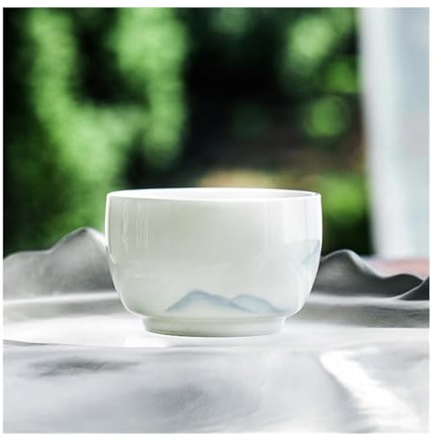 Teetasse, handbemalte Teetasse, 100 ml, Master-Tasse, Einzeltasse, persönliche Teeverkostung, Jade-Porzellan, Teetassen, Tassen, Wasserbecher