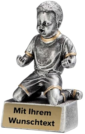 Deitert Kinder Trophäe Fußballer 39498 Silber/Gold