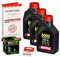 Öl & Ölfilter für Honda CMX 500 Rebel, 2017-2023 (PC56), Ölwechsel Set 10W-30 Motoröl + HiFlo Filter + Dichtring(e)