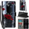 Haninsuze for iPhone 13 Case 6.1 Inch Case PU Leather Wallet Book Flip Folio Stand View Magnetic Multi-Pattern Cover compatible with iPhone 14 Phone Case (Sliver Butterfly)