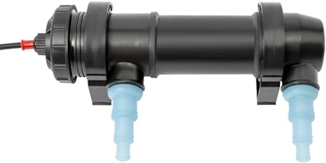 AUYART Aquarium-Reiniger- Entkeimung Algizid,Algenvernichter Fish Tank,Submersible Waterproof Aquarienreiniger für Reinigung von Aquarien, Aquarien und Teichen (18W)