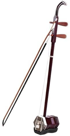 erhu instrument Solidwood Erhu Chinois 2 Cordes Violon Violon Instrument De Musique À Cordes Café Foncé