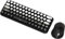 Clavier Gamer sans Fil - 2.4Ghz Ensemble Souris Gaming Clavier,Clavier Ordinateur Silencieux,Clavier Ergonomique et Etanche,pour Computer/PC/Laptop/Windows,Home/Office,Mac, PC（Noir）