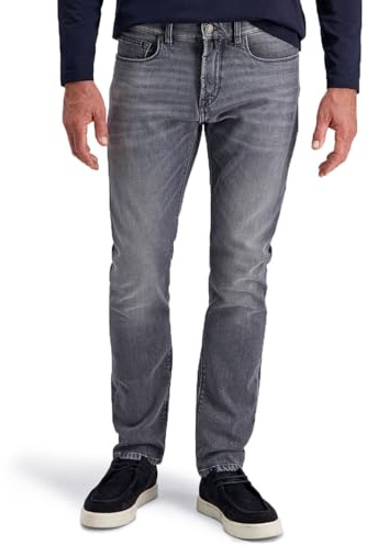 Pierre Cardin Herren Jeans Lyon Legacy | Männer Hose | Tapered Fit | Fashion Washed | 7742.9845 Stone Grey Used Whisker