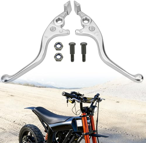 MurDvll Left and Right Lever Handbrake for Tuttio Tutti Tutto Soleil01 E-Bike, Dirt Bike Brake Levers for Tuttio Parts, Includes Mounting Screws