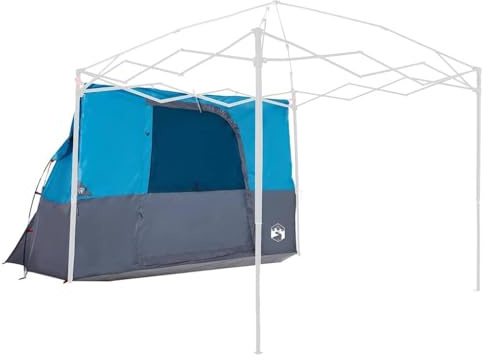 SDWEHBJ Innenzelt für Pavillons, 4 Personen, Camping, 280 x 220 x 176 cm, Bodenfläche 280 x 220 cm, Wasserdicht, mit Fiberglasstange, Abspannseilen und Heringen