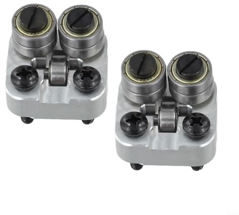 2 rulli guida posteriore 42-28-0025 per sega a nastro, compatibile con 2729-20 6232-20 6238-20 parti profonde per sega a nastro, accessorio di ricambio in metallo
